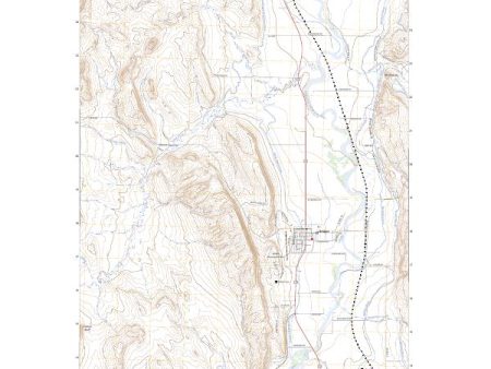 US Topo 7.5-minute map for Bridger MT Supply