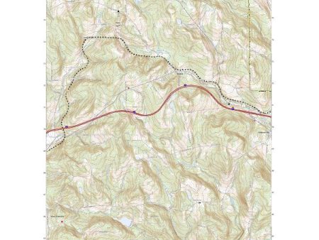 US Topo 7.5-minute map for Belden NY on Sale