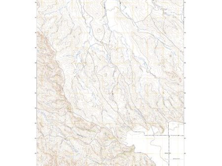 US Topo 7.5-minute map for Board Corral Creek MT on Sale