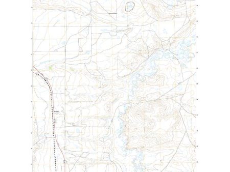 USGS US Topo 7.5-minute map for Wilcox WY 2021 on Sale