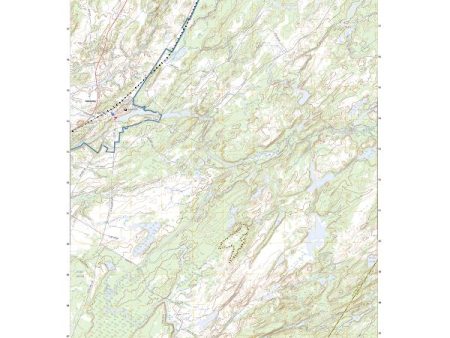 US Topo 7.5-minute map for Antwerp NY Discount