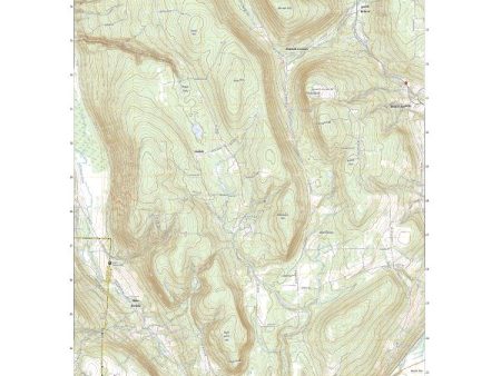 US Topo 7.5-minute map for Bristol Springs NY Cheap