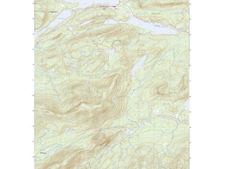 US Topo 7.5-minute map for Blue Mountain Lake NY Online Hot Sale