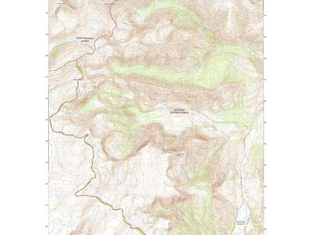 USGS US Topo 7.5-minute map for Younts Peak WY 2021 Online Hot Sale