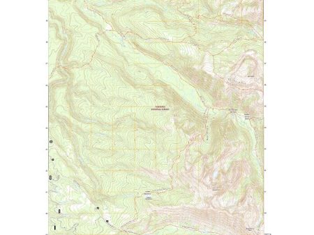 USGS US Topo 7.5-minute map for Rammell Mountain WY 2021 Sale