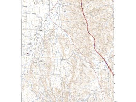 US Topo 7.5-minute map for Big Horn WY Supply