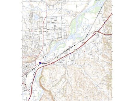 US Topo 7.5-minute map for Billings East MT Sale