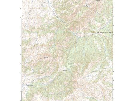 US Topo 7.5-minute map for Antone Peak MT Cheap