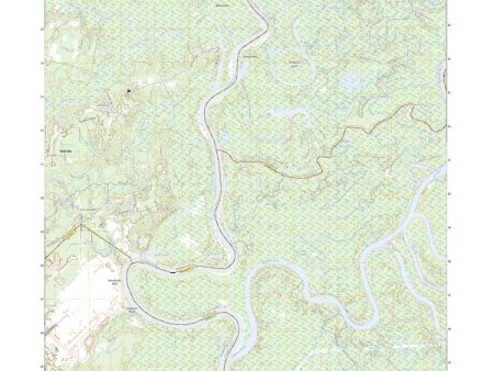 US Topo 7.5-minute map for Bilbo Island AL Online Sale