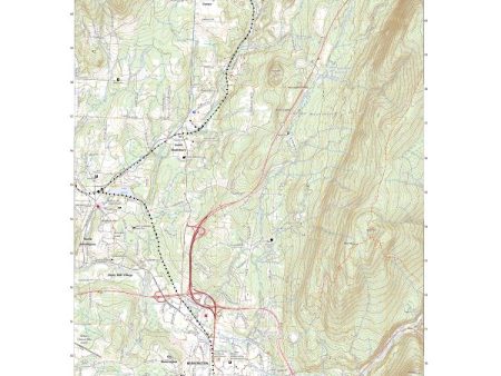 US Topo 7.5-minute map for Bennington VT For Cheap