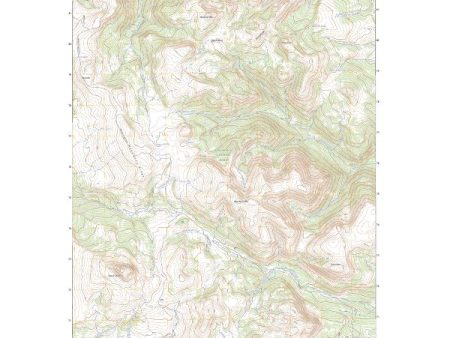 US Topo 7.5-minute map for Big Horn Mountain MT For Cheap