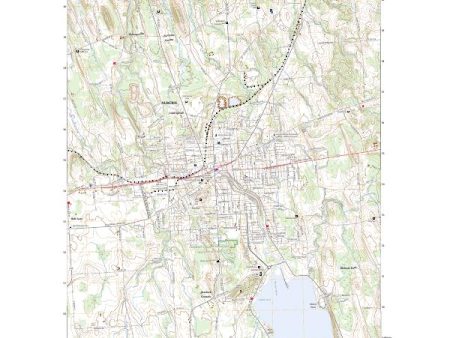 US Topo 7.5-minute map for Auburn NY Discount