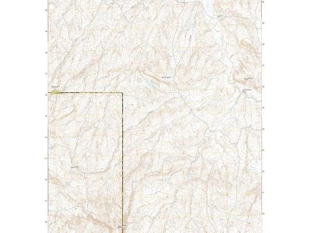 USGS US Topo 7.5-minute map for Zimmerman Buttes WY 2021 Discount