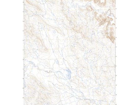 US Topo 7.5-minute map for Black Sea Reservoir MT Hot on Sale