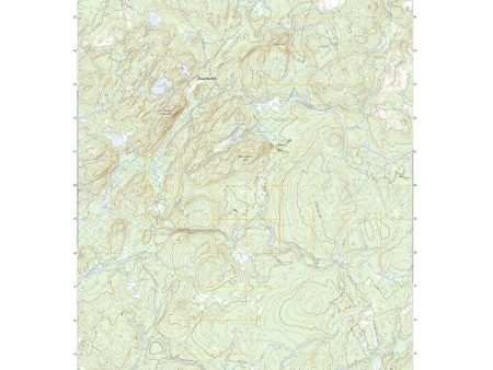 US Topo 7.5-minute map for Albert Marsh NY on Sale