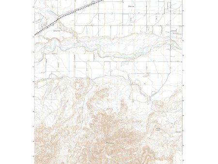 USGS US Topo 7.5-minute map for Ralston WY 2021 Online Hot Sale