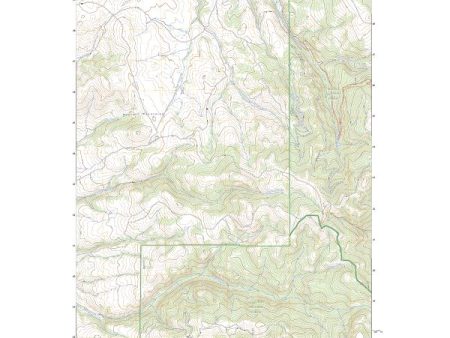 US Topo 7.5-minute map for Baggs Creek MT Online