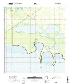 USGS US Topo 7.5-minute map for West Lake FL 2021 Discount