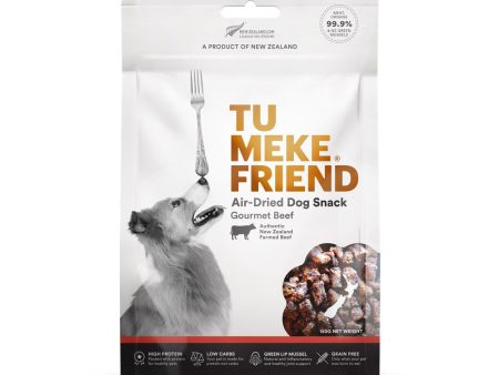 Tu Meke Friend Gourmet Beef Grain-Free Air-Dried Dog Treats 150g Discount