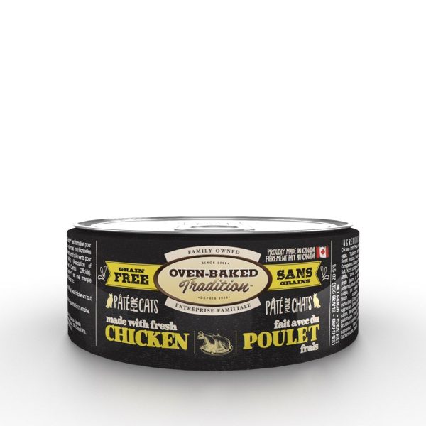 Oven-Baked Tradition Chicken Pate Grain-Free Canned Cat Food 5.5oz Sale