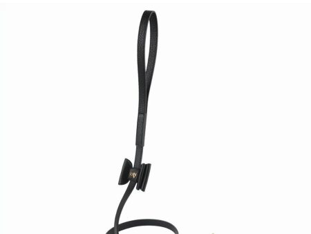 30% OFF: Moshiqa Bisou Leather Dog Leash (Black) Hot on Sale