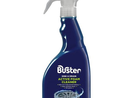 Buster Sink & Drain Active Foam Cleaner 500ml For Sale