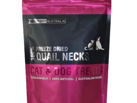 Freeze Dry Australia Quail Necks Cat & Dog Treats 100g Online Sale