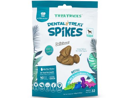 Natura Nourish Treatricks Spikes Chicken Grain-Free Dental Dog Chews (Refills) 183g Online Sale