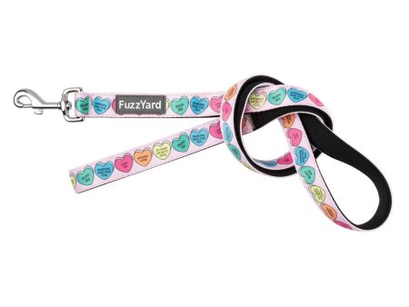 15% OFF: FuzzYard Dog Leash (Candy Hearts) Discount