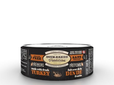 Oven-Baked Tradition Turkey Pate Grain-Free Canned Cat Food 5.5oz Cheap