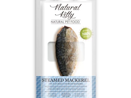 6 FOR $15 (Exp Jul 23): Natural Kitty Original Steamed Mackerel Cat Treat 30g Discount