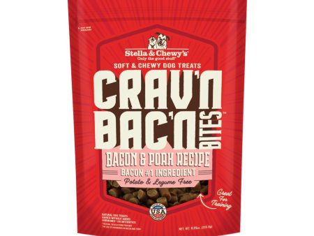 Stella & Chewy’s Crav n Bac n Bites Bacon & Pork Dog Treats 8.25oz For Cheap