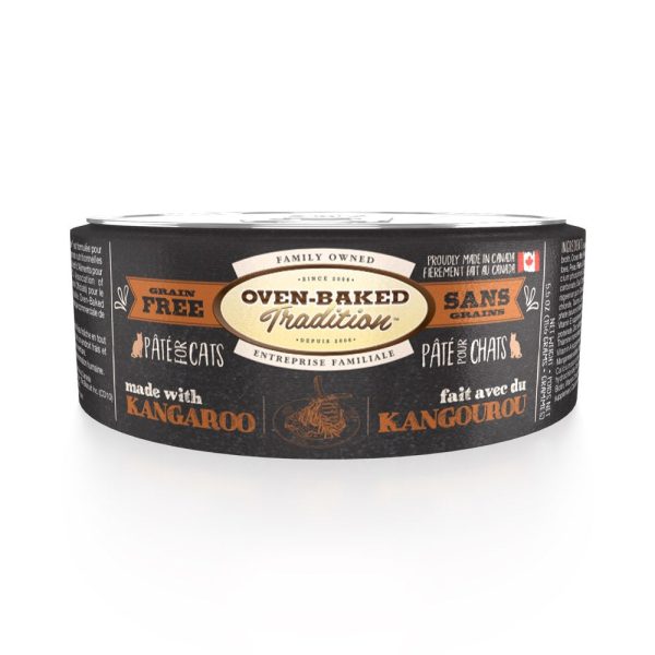 Oven-Baked Tradition Kangaroo Pate Grain-Free Canned Cat Food 5.5oz Hot on Sale