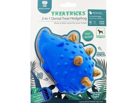 Natura Nourish Treatricks 2-in-1 Chicken Dental Chew Dog Toy (Hedgehog) Fashion