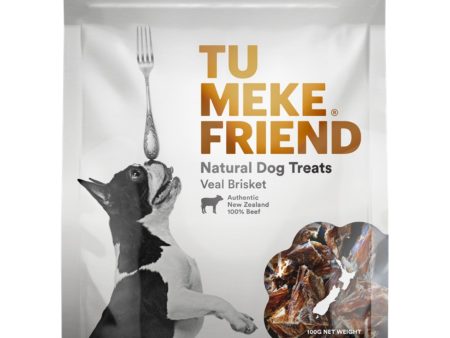 Tu Meke Friend Veal Brisket Grain-Free Air-Dried Dog Treats 100g Supply