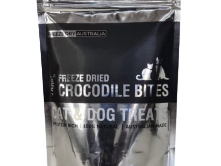 Freeze Dry Australia Crocodile Bites Cat & Dog Treats 70g Online