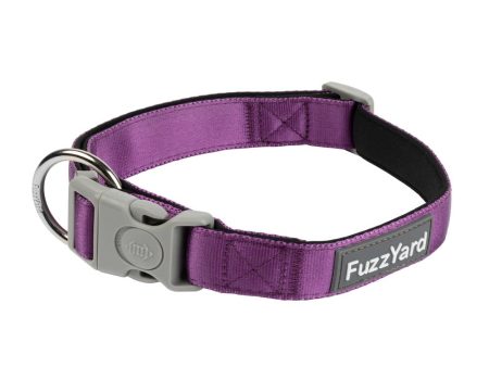 FuzzYard Dog Collar (Grape) Online