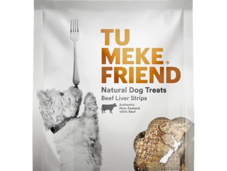 Tu Meke Friend Beef Liver Strips Grain-Free Air-Dried Dog Treats 100g Sale