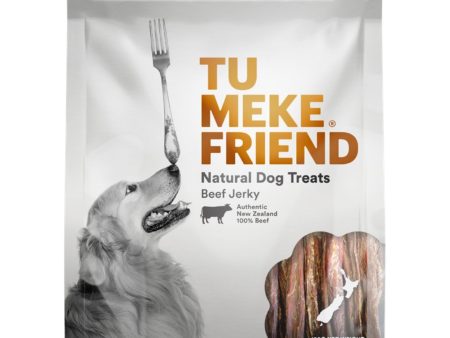 Tu Meke Friend Beef Jerky Grain-Free Air-Dried Dog Treats 100g For Sale