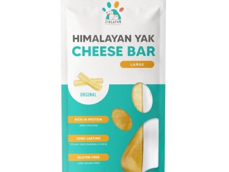 10% OFF: Singapaw Himalayan Yak Cheese Bar Dog Chew - Large 160g Online Hot Sale