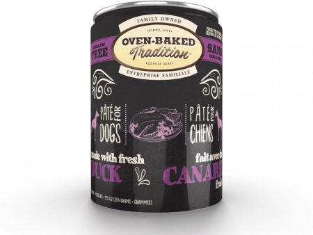 Oven-Baked Tradition Duck Pate Grain-Free Canned Dog Food 12.5oz Online now