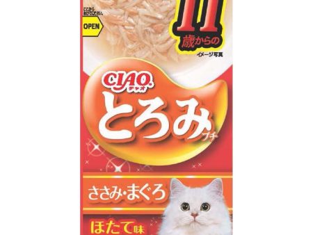 2 FOR $14: Ciao Toromi Line Chicken Fillet & Tuna Grain-Free Pouch Wet Cat Treats 35g x 4 Online