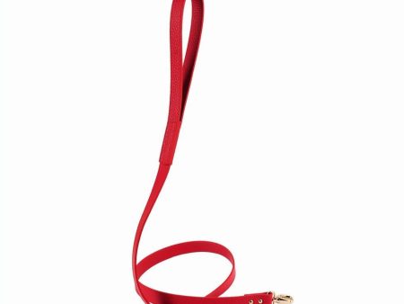 30% OFF: Moshiqa Balley Leather Dog Leash (Red) Online