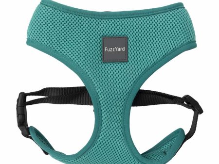 15% OFF  S : FuzzYard Dog Harness (Lagoon) Cheap