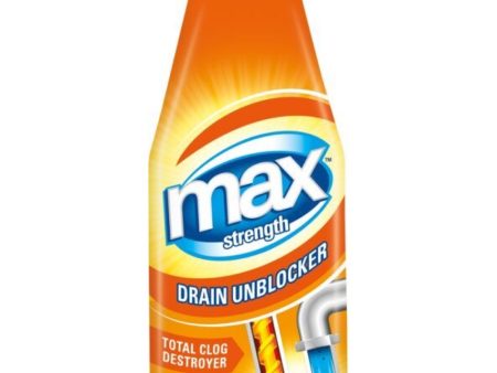 Max Strength Drain Unblocker 500ml Discount