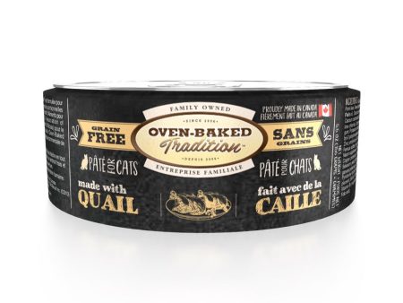 Oven-Baked Tradition Quail Pate Grain-Free Canned Cat Food 5.5oz Online