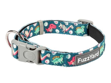 FuzzYard Dog Collar (Dinosaur Land) Online Hot Sale