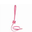 Moshiqa Bisou Leather Dog Leash (Pink) For Sale