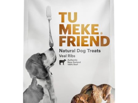 Tu Meke Friend Veal Ribs Grain-Free Air-Dried Dog Chews 125g on Sale