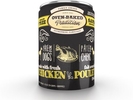 Oven-Baked Tradition Chicken Pate Grain-Free Canned Dog Food 12.5oz on Sale